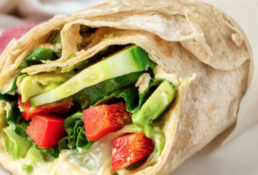 That’s A Wrap: 5-Minute Hummus and Veggie Lunch Wraps