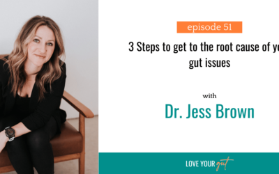 Ep. 51: 3 Steps to get to the root cause of your gut issues